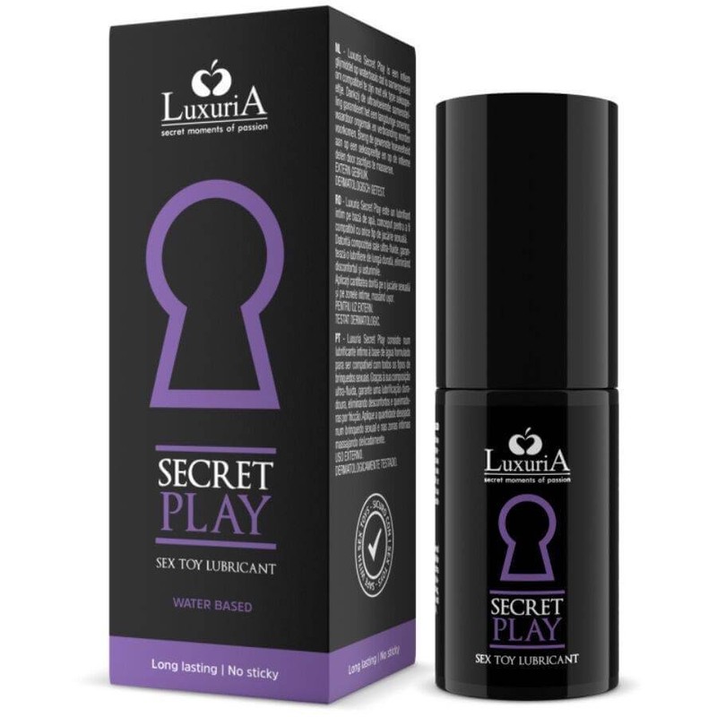 Luxuria Secret Play Sex Toys Lubricant 30ML