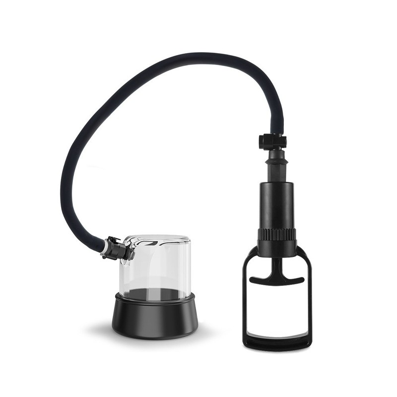 Men&rsquo;s electric manual LCD massager short cup machine with built-in assist pump