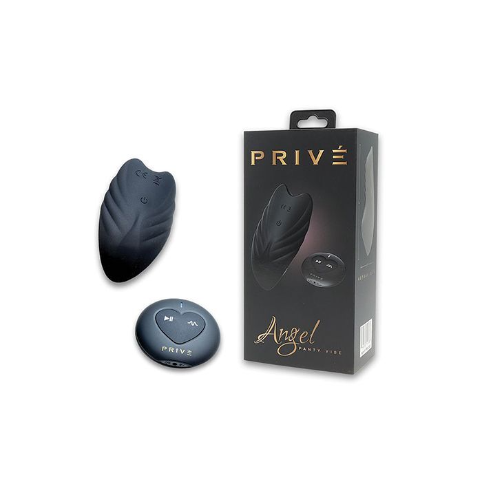 PRIVE Angel Remote Control Panty Vibe Black
