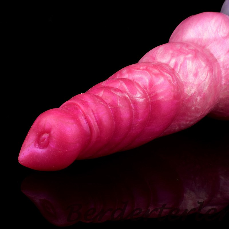 Curved Thread Knot Dildo For Woman Silicone With Suction Cup Penis Dick Sex Toys gallery