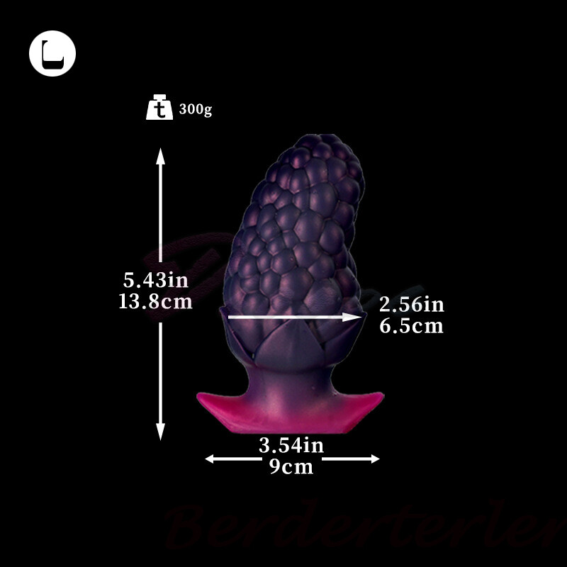 Berry Type Thicken Anal Dildo Strapon Anal Dilator Dildo Masturbation Sex Toys gallery