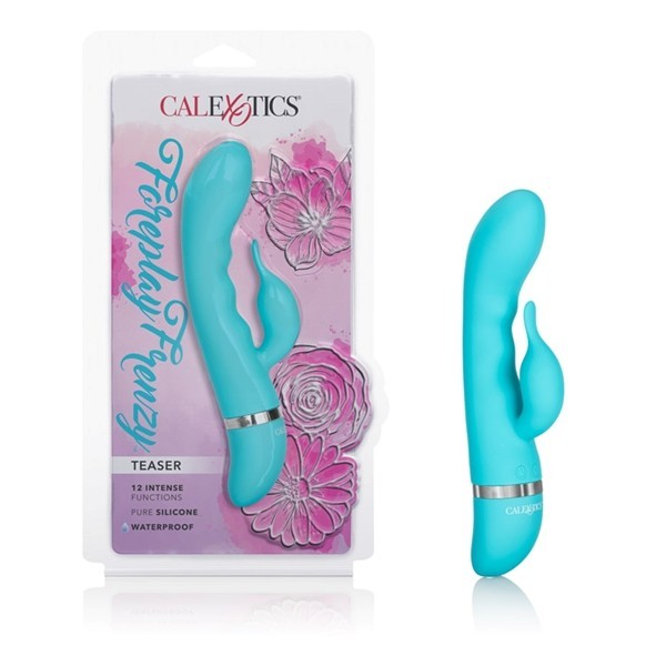 Foreplay Frenzy Ultimately Flexible Bunny Dual Stimulating Teaser Vibrator, New