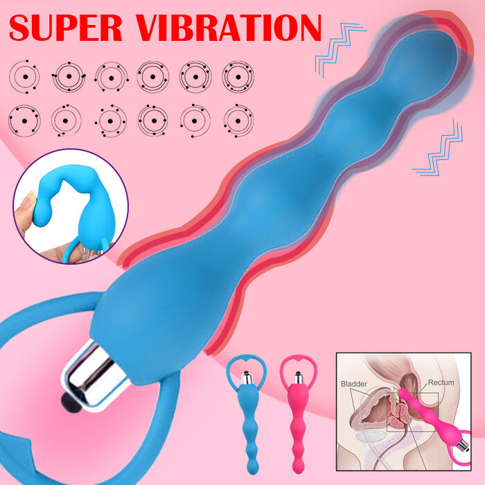 Vibrating Butt Plug Bead Adult Toys Massager Anal Sex Toy for Women Men Couple gallery