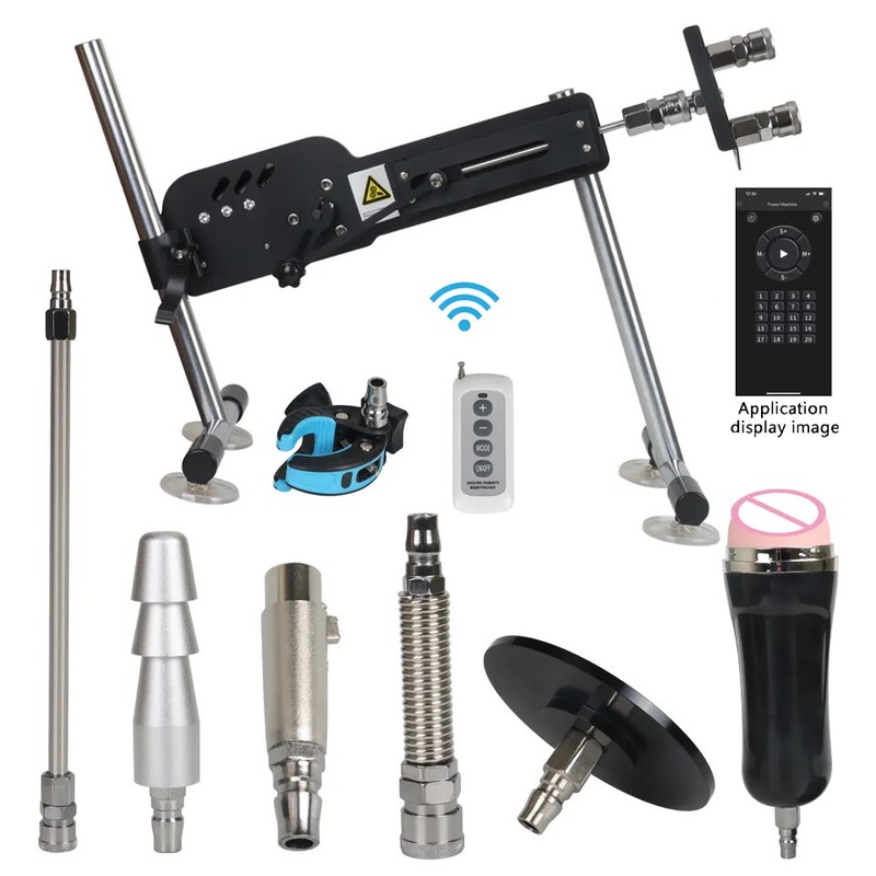 Automatic APP Control Sex Machine Powerful Thrusting Masturbation Pumping Gun