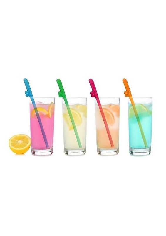 Super Fun Penis Straws (8 Pack)