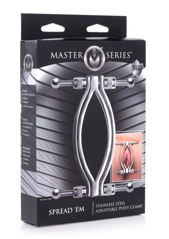 Master Series Stainless Steel Adjustable Pussy Clamp gallery