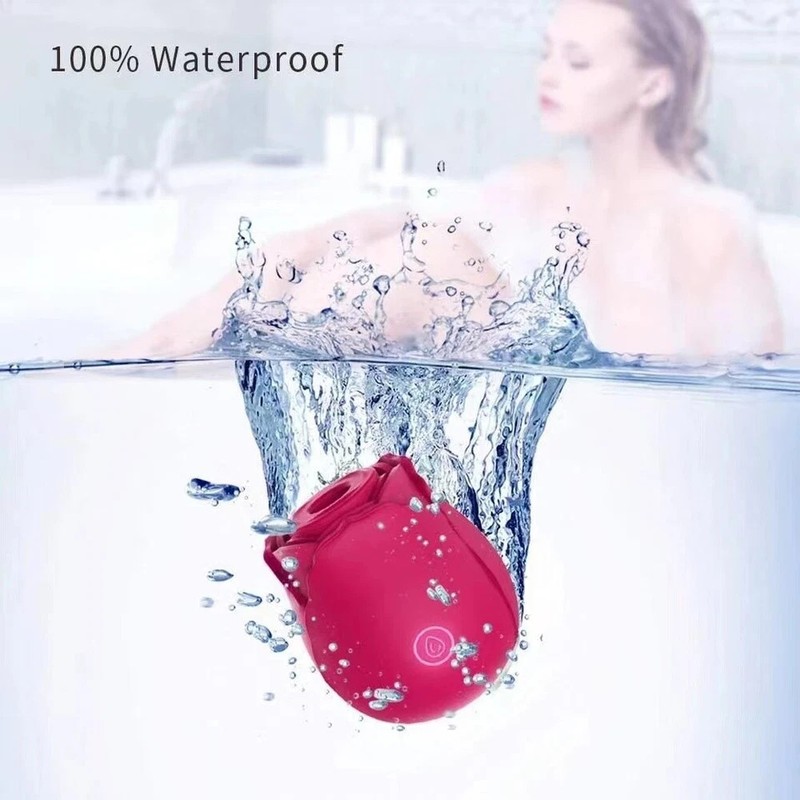 10-speed Rose Vibrator G-spot Dildo Clitoral Sucking For Women Sex Toys gallery