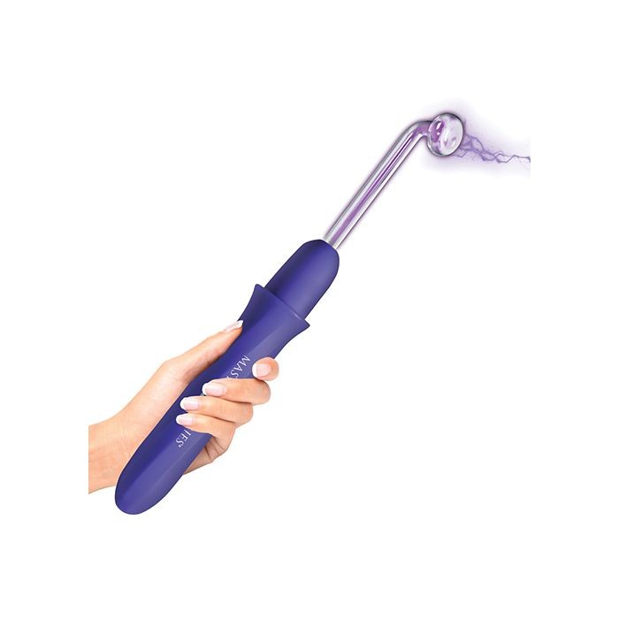 Master Series Elektra Rechargeable Violet Wand - Purple gallery