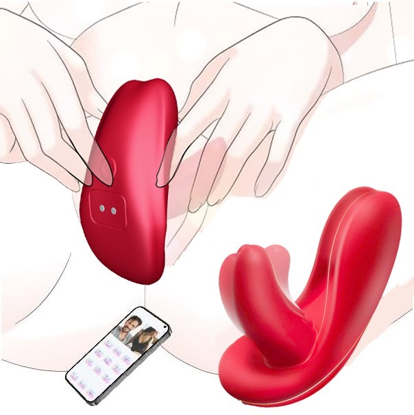 Wearable Panties Vibrator Massager G-spot Dildo Clit Licking Sex Toys For Women