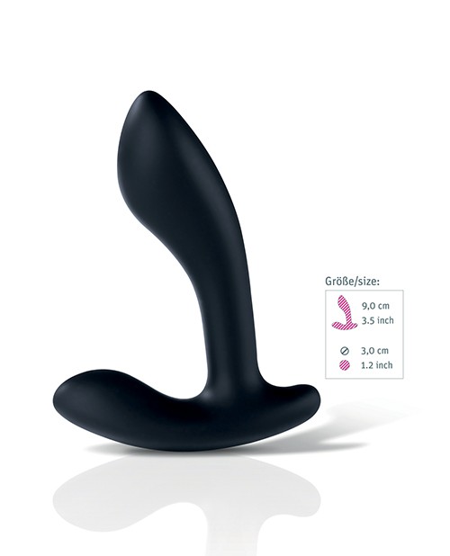 Mystim Flexing Flavio eStim Silicone Prostate Stimulator - Black gallery