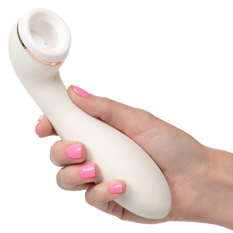 Empowered Smart Pleasure Idol Silicone Rechargeable Clit Suction Stimulator Toy