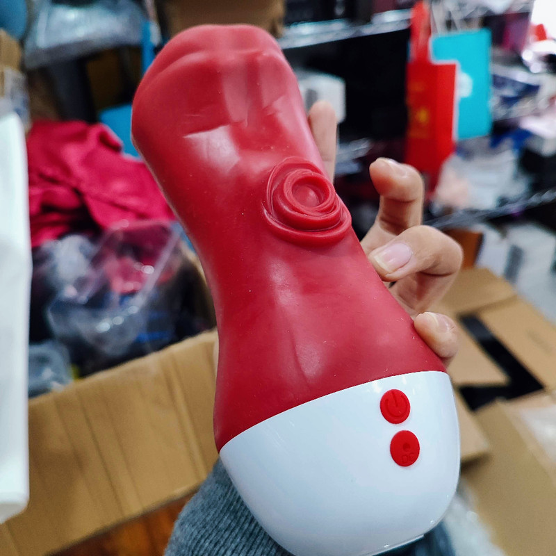 Male Masturbaters Automatic HandsFree Rotating Cup Stroker Licker Penis Sex Toys