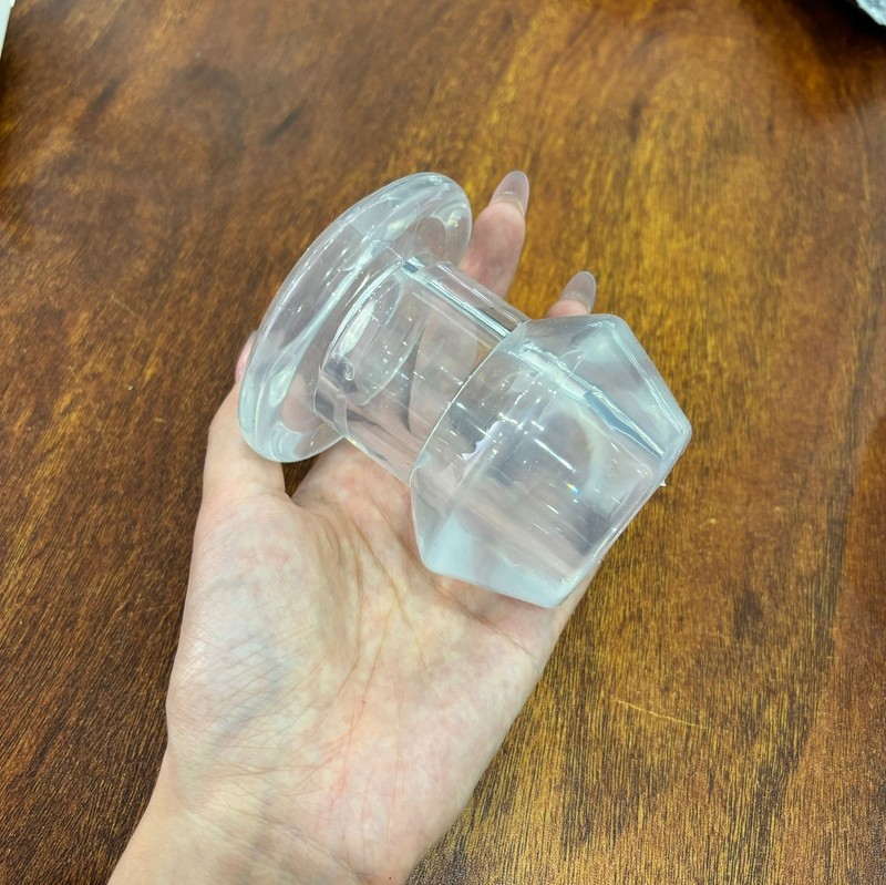 Hollow Anal Plug Dilator Expansion Tunnel Butt Plug Ass Anal Vaginal Sex Toys US gallery
