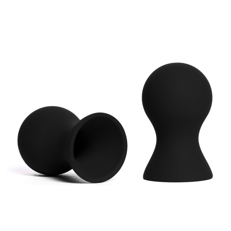 Black Silicone Nipple Sucker Cup Breast Massager Clitoris Stimulator No Vibrator gallery