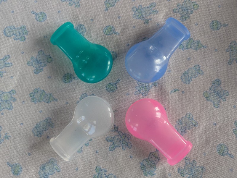 Adult Pacifier nipple replacement, set of 4