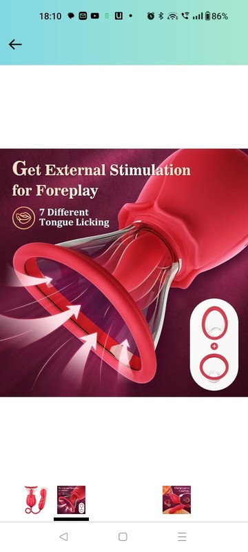 Rose Sex Toy for Women - 3in1 Upgrade Adult Sex Toys for Couples with 7... gallery