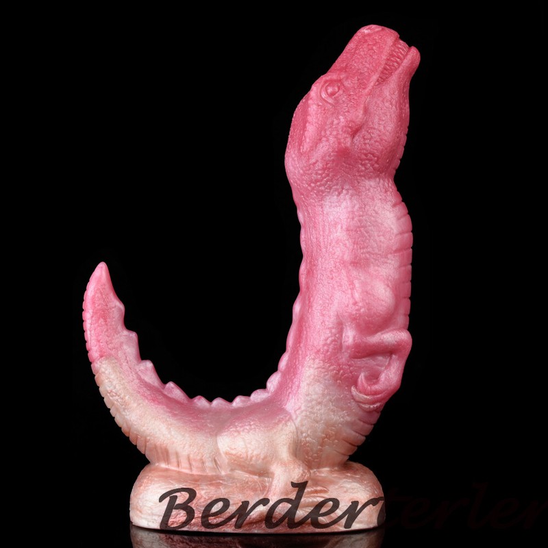 Realistic Dragon Dildo Silicone Double Head Fantasy Monster Penis Sucker Sex Toy