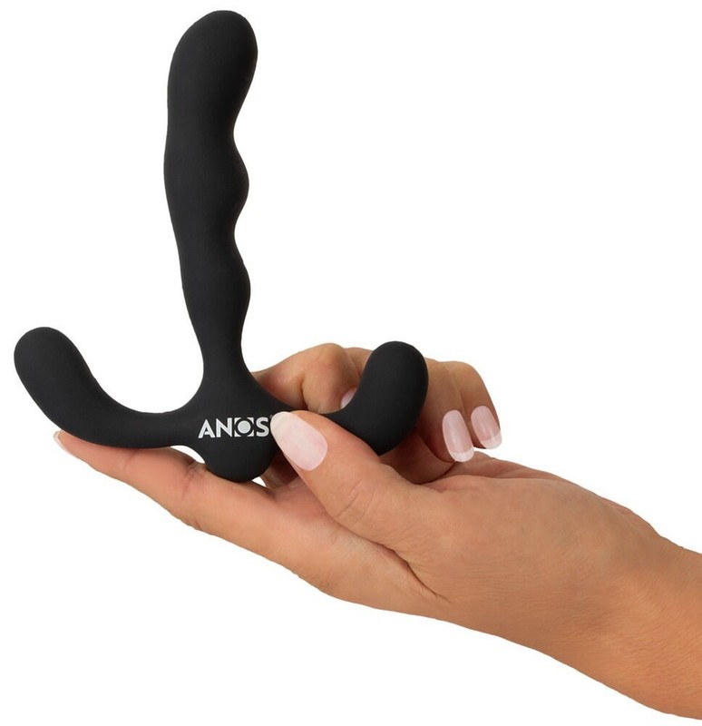 Vibrating Flexible Prostate Plug 3 Motors Silicone Waterproof Rechargeable gallery