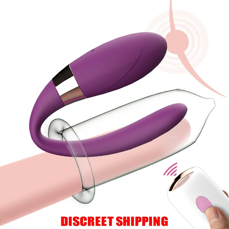 Wireless U-shape Vibrator Adult Sex-Toys For Women Couple G Spot Clit Stimulator