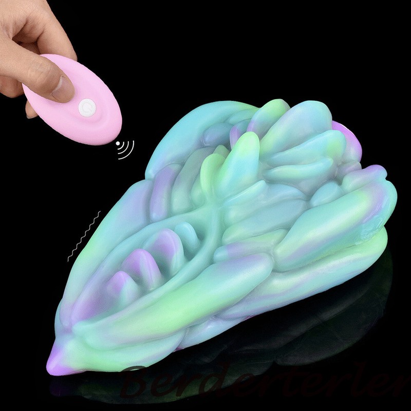 Silicone Fantasy Sex Grinder Vibrator External Stimulation Masturbation Sex Toys