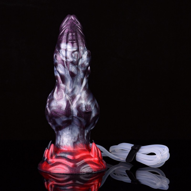 Squirting Knot Dildo Ejaculation Fantasy Monster Dong Realistic Suction Cup Anal gallery