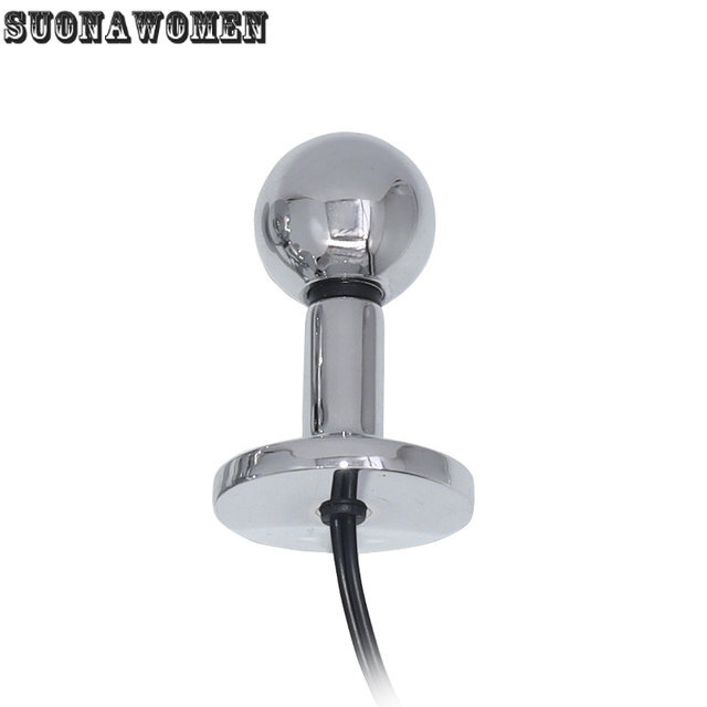 Stainless Steel Anal Plug Stimulator Butt Plug Electro Estim Butt Plug Sex Toys gallery