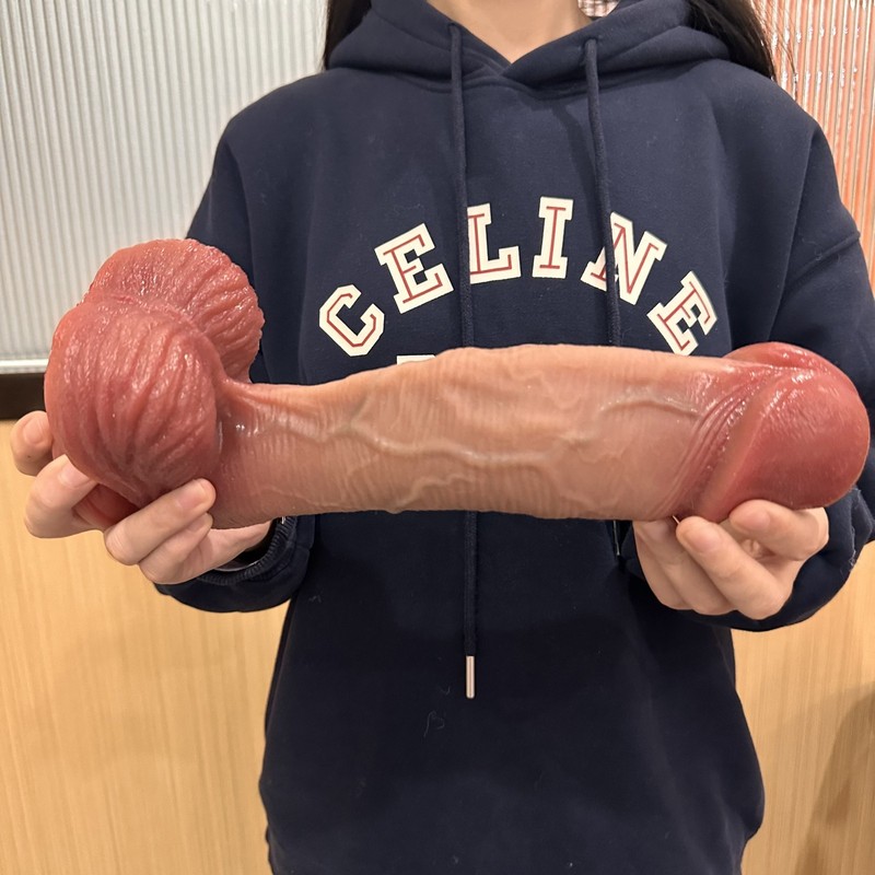 Huge Dildo Anal Realistic G-spot Skin Feeling Penis Dong Sex Toy For Women Men gallery