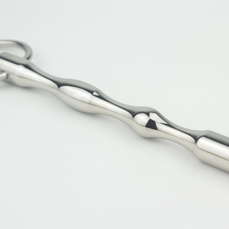 O-Ring Stainless Steel Urethral Sounding Plug Dilator Stretching Rod Penis Plug gallery