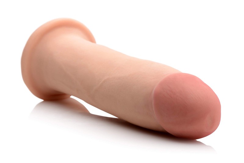 XR Play Hard 9 Inch Ultra Real Dual Layer Suction Cup Dildo Without Balls, Skin gallery