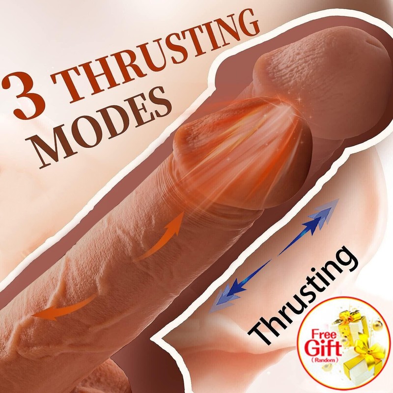Multispeed Realistic Dildo Swing&Vibration G-Spot Rotating Sex Toy for Adult NEW