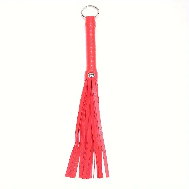 1 pc. Premium Faux Leather Riding Whip – Non-Slip, Durable PVC Handle for Horse