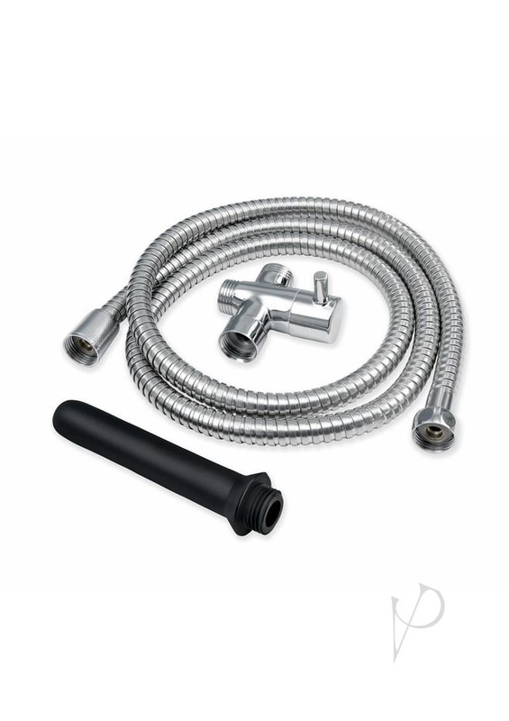 AquaClean Shower Douche System with Diverter - Black gallery