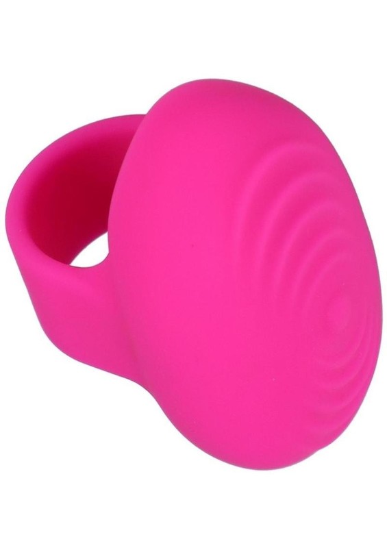 In a Bag Silicone Rechargeable Finger Vibe - Pink gallery