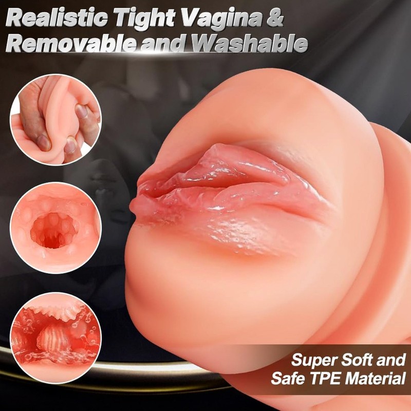 AUTOMATIC MALE MASTUBATOR VIBRATING STROKER MEN SEX TOY APP CONTROL 3D TEXTURES gallery