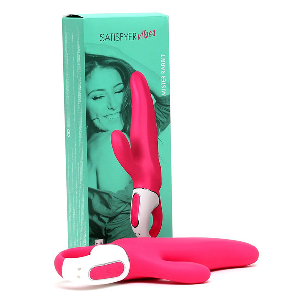 Satisfyer Vibes Mr Rabbit – Silicone Clitoral G-spot Vibrator Vibe