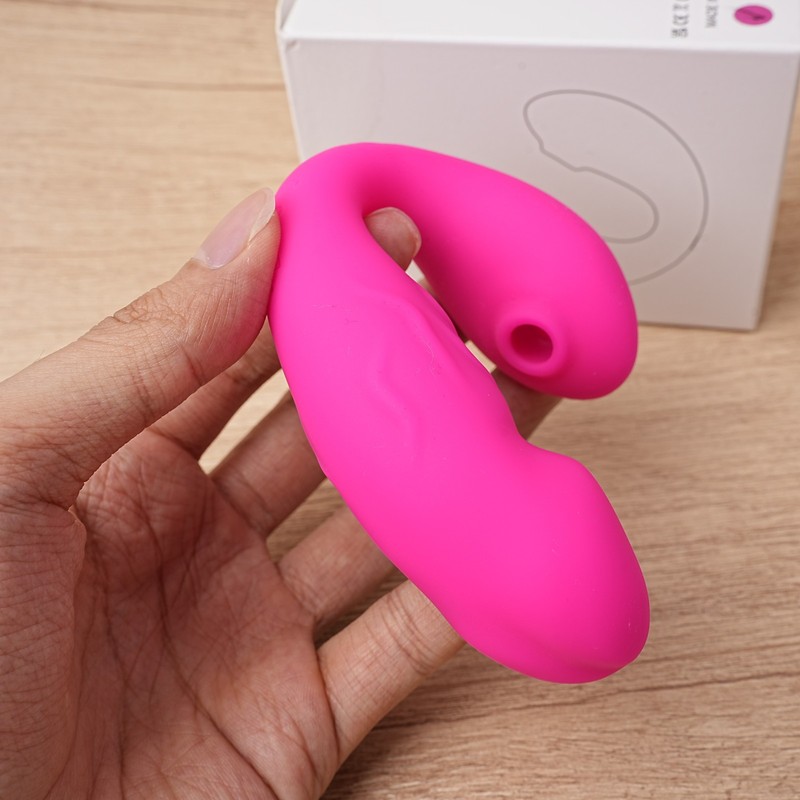 Sucking Vibrator Clit Sucker Butt Plug G-spot Stimulator Massager Sex Toys Women gallery