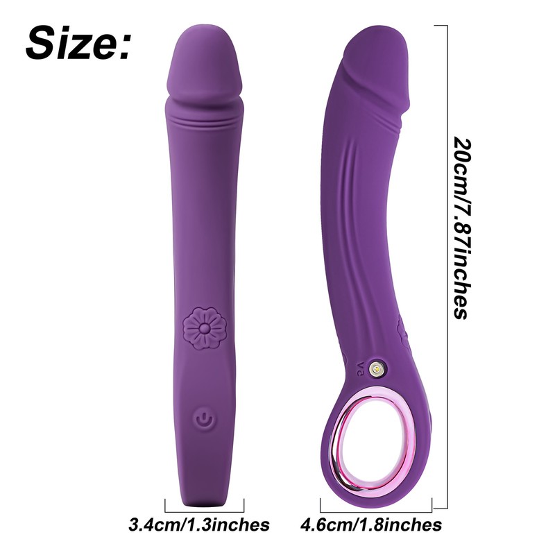 Realistic G-Spot Dildo Vibrator Clit Massager Anal Stimulator Sex Toys for Women gallery