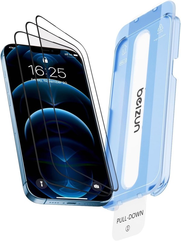 Full Coverage Tempered Glass Screen Protector for iPhone 12 Pro Max 6.7 Inch gallery