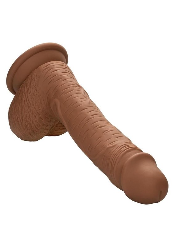 Silicone Studs Dual Density with Suction Cup Base 6.25in - Chocolate gallery