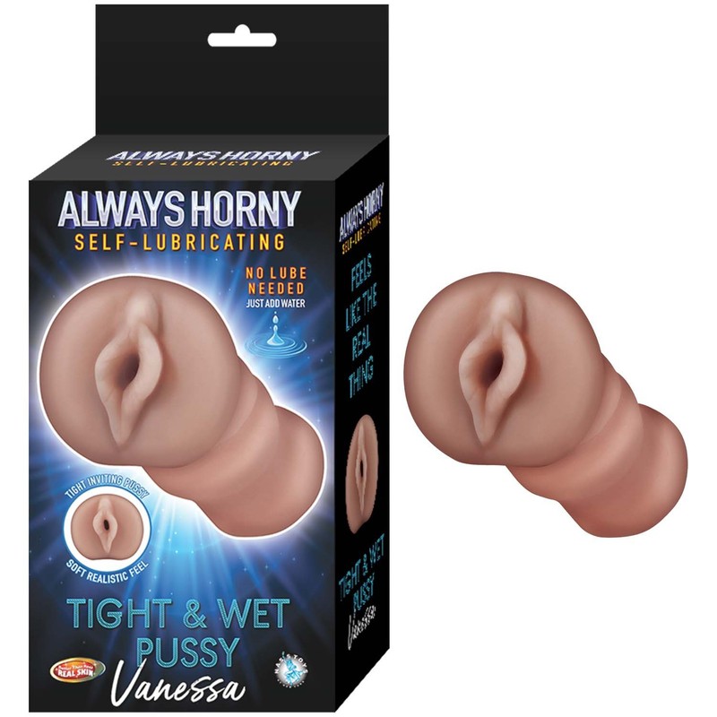 Nasstoys Always Horny Self-Lubricating Tight & Wet Pussy Masturbator Vanessa – B