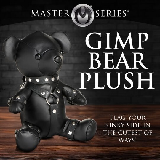 Gimp Teddy Bear - Black gallery