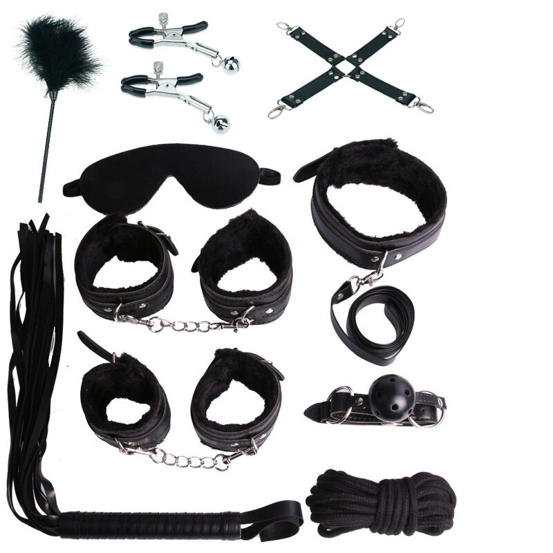 7PCS/11PCS BDSM Sex Bondage Set Adult Sexual Games Restraint Sex Toys for Couple gallery