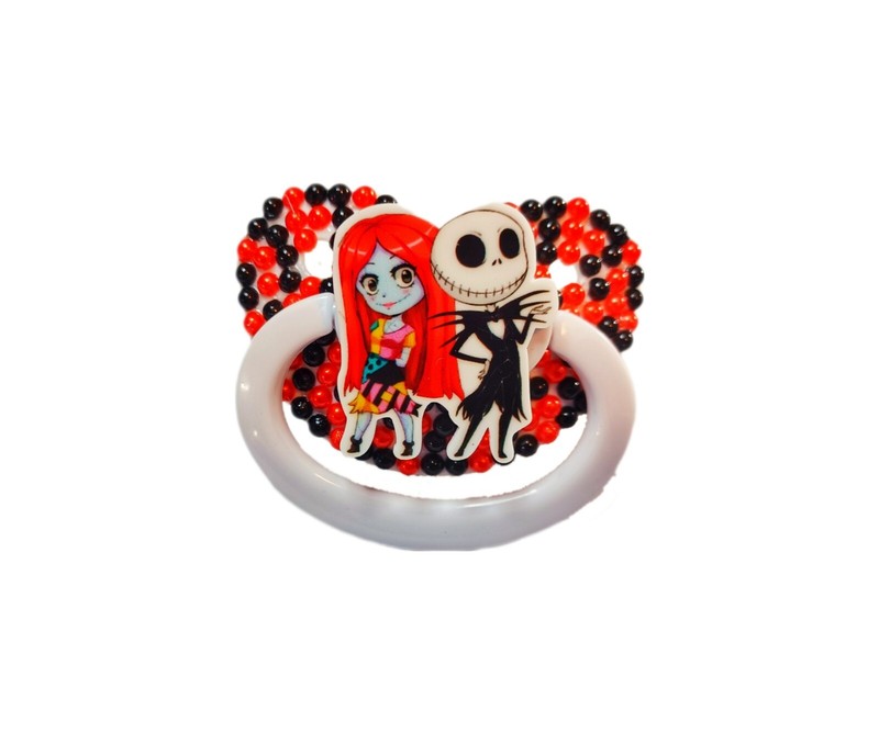 Adult Nightmare Before Christmas Jack Skellington Pacifier
