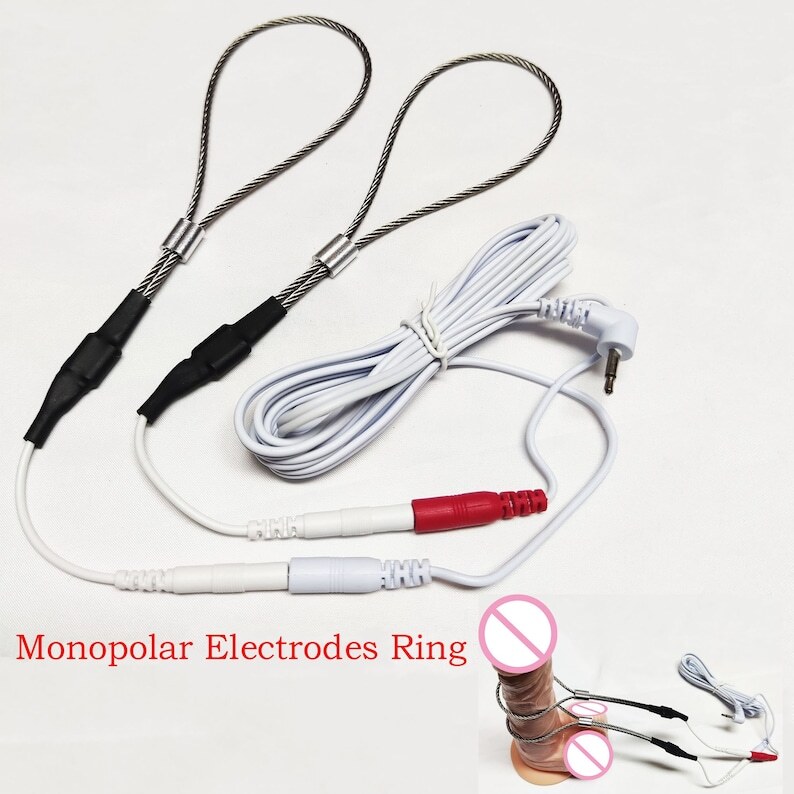 Adjustable Loop Penis Ring Steel Wire with Cable DIY Unit