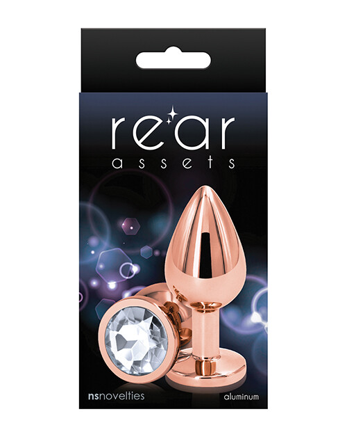 Rear Assets Rose Gold Medium Clear