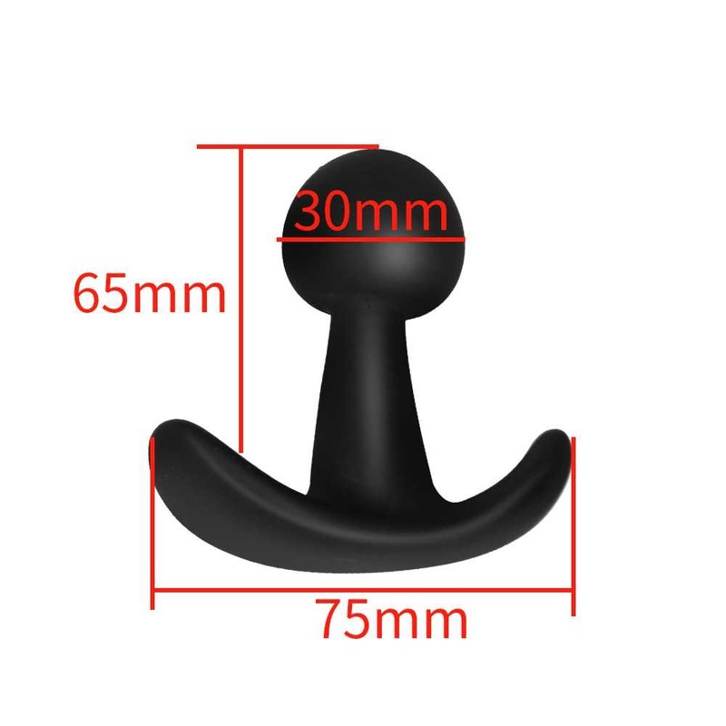 Silicone Anal Butt Beads Plug Prostate Massager 1 Ball Sex Toy For Women Men gallery