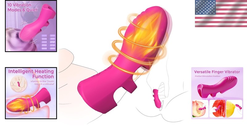 Waterproof Butterfly Vibrator for Women with Textured Design and Heating Feature gallery