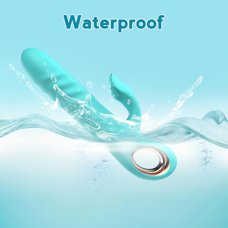 USB Rechargeable Dual Function Vibrator with Soft Silicone for Sensitive Areas gallery