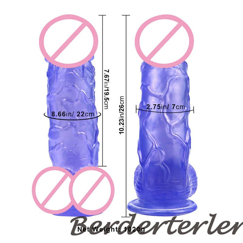 26cm Anal Plug Dildos Soft Buttplug Prostate Massager Anus Dilator Sex Toys gallery