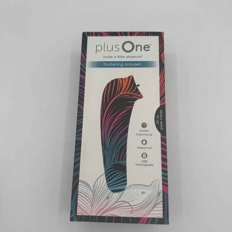PlusOne Personal Fluttering Arouser Waterproof Silicone USB Rechargeable NEW